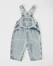 Goldie + Ace Austin Light Denim Overalls-jumpsuits-and-overalls-Bambini
