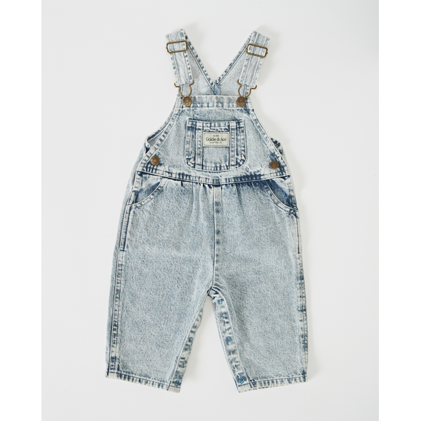 Goldie + Ace Austin Light Denim Overalls