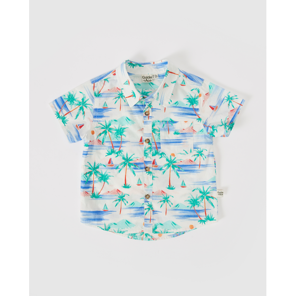 Goldie + Ace Holiday Cotton Shirt