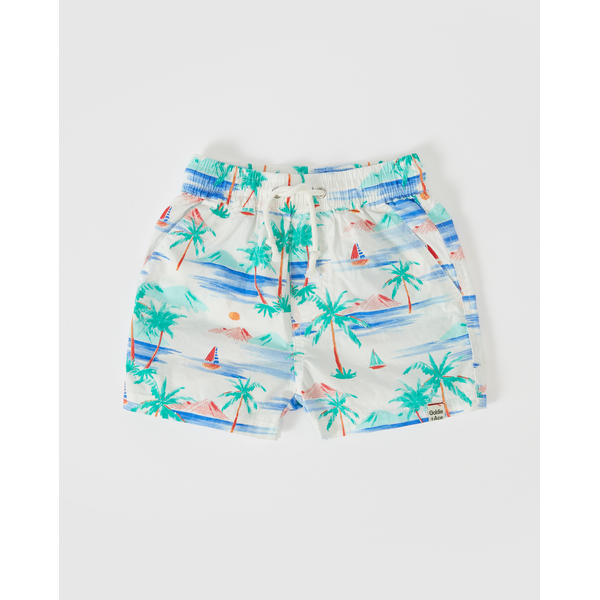 Goldie + Ace Noah Cotton Shorts