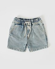 Goldie + Ace Noah Denim Shorts-pants-and-shorts-Bambini