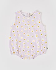 Goldie + Ace Dancing Daisy Bubble Romper-bodysuits-and-rompers-Bambini