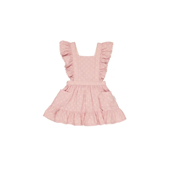 Huxbaby Daisy Reversible Bib Dress
