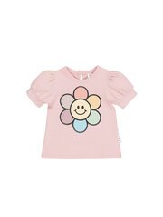 Huxbaby Rainbow Daisy Puff T-Shirt-tops-Bambini