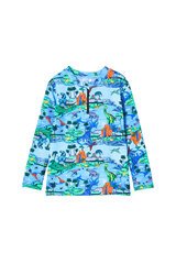 Milky Dinosaur Rash Vest-swimwear-Bambini