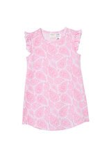 Milky Pink Paisley Nightie-sleepwear-Bambini