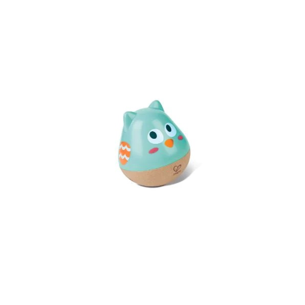 Hape Owl Musical Wobbler Teal