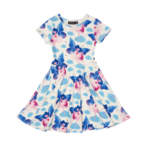 Rock Your Kid Fairy Girls Waisted Dress