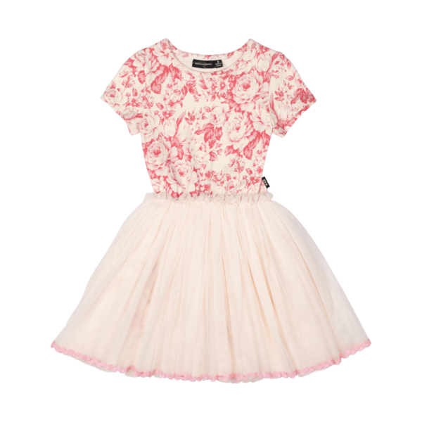 Rock Your Kid Floral Toile Circus Dress