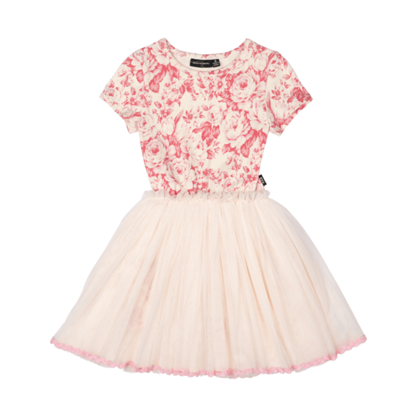 Rock Your Kid Floral Toile Circus Dress