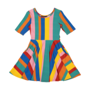 Rock Your Kid Rainbow Stripes Mabel Dress-dresses-and-skirts-Bambini
