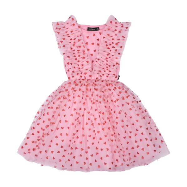 Rock Your Kid Heart Party Circus Dress