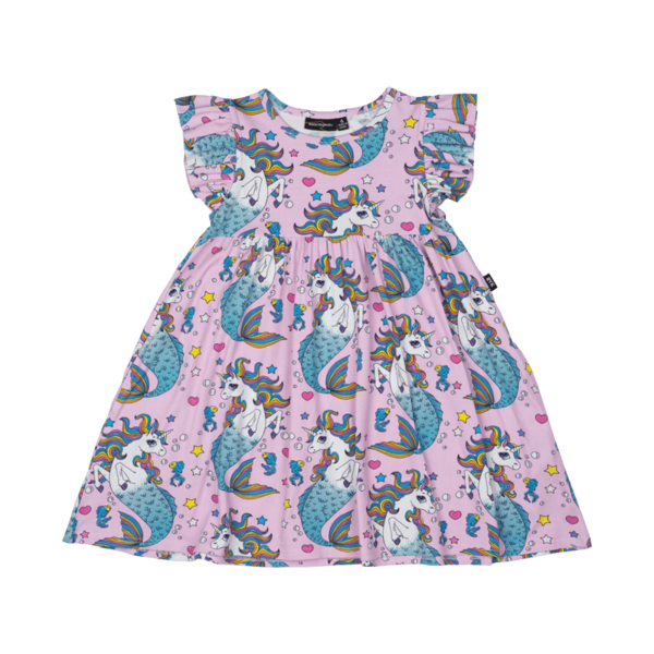 Rock Your Kid Unicorn Mermaids Dress