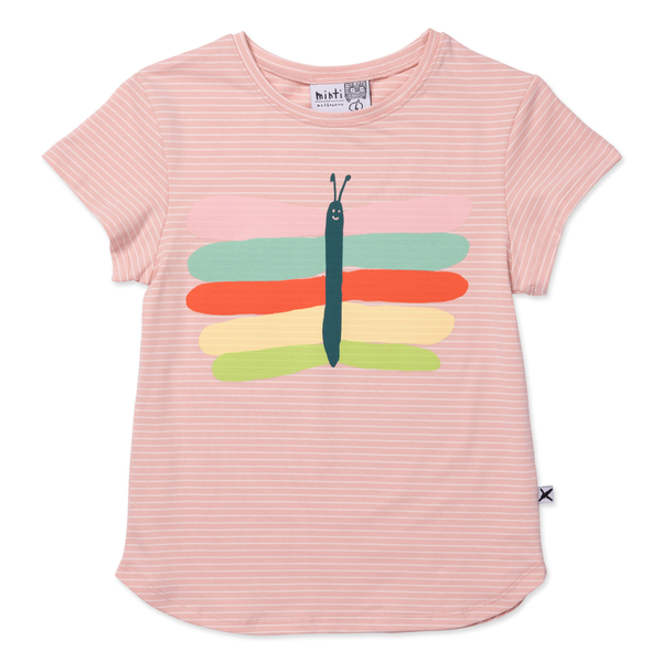 Minti Pastel Butterfly Tee