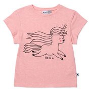 Minti Hello Bye Unicorn Tee-tops-Bambini