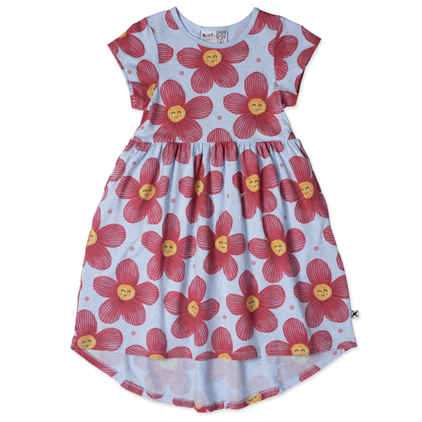Minti Painted Flower Dress