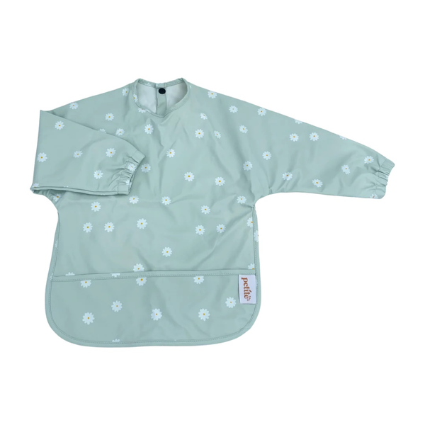 Petite Eats Sleeved Waterproof Baby Bibs