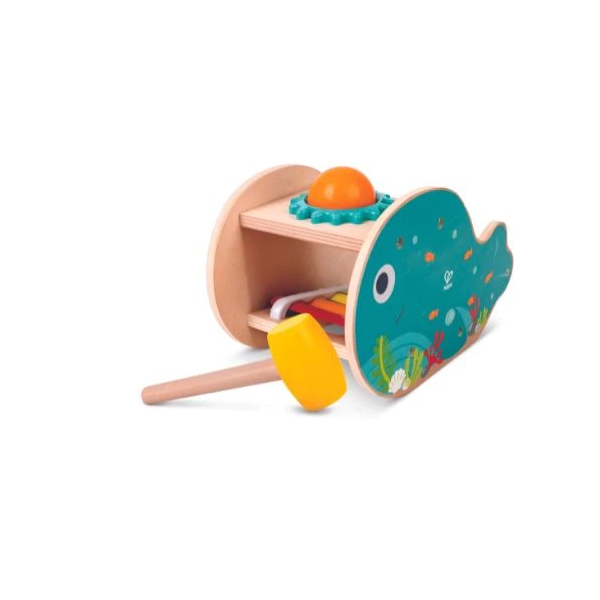 Hape Musical Whale Tap Bench