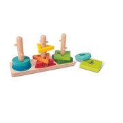 Hape Monster Twist & Stack Blocks-toys-Bambini