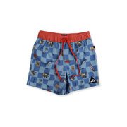 Hello Stranger Check Me Board Short-pants-and-shorts-Bambini