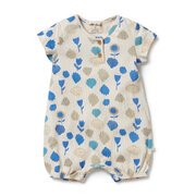 Wilson & Frenchy Crinkle Henley Playsuit-dresses-and-skirts-Bambini