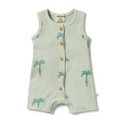 Wilson & Frenchy Rib Growsuit-bodysuits-and-rompers-Bambini