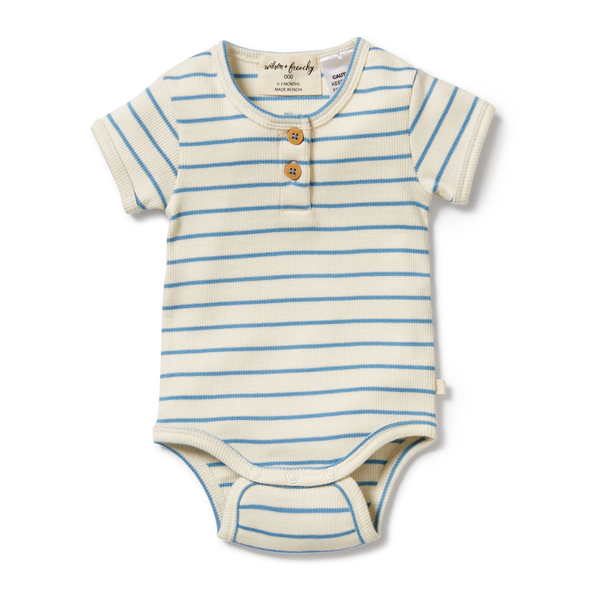 Wilson & Frenchy Henley Bodysuit