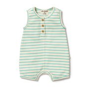 Wilson & Frenchy Henley Growsuit-bodysuits-and-rompers-Bambini
