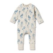 Wilson & Frenchy Zipsuit With Feet-bodysuits-and-rompers-Bambini