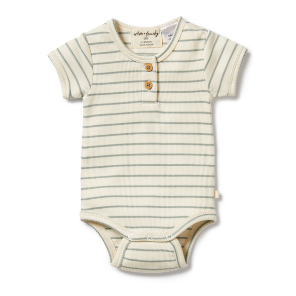 Wilson & Frenchy Henley Bodysuit