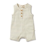 Wilson & Frenchy Henley Growsuit-bodysuits-and-rompers-Bambini