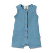 Wilson & Frenchy Rib Growsuit-bodysuits-and-rompers-Bambini