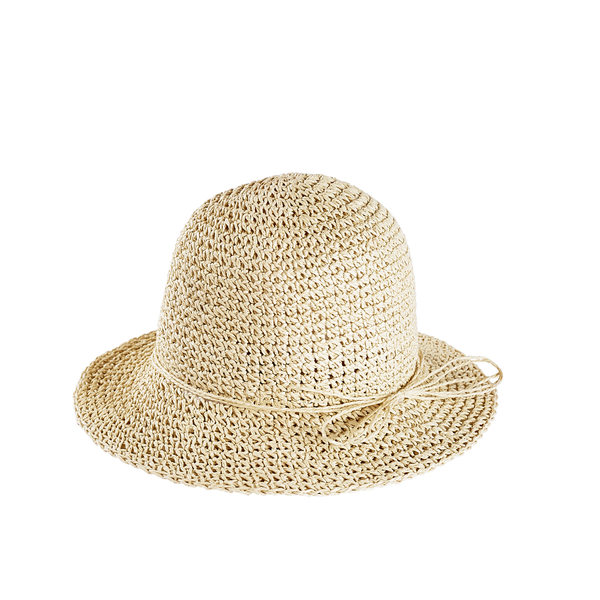 Acorn Poet Crochet Straw Hat