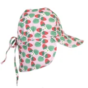 Acorn Strawberry Flap Hat-hats-and-sunglasses-Bambini