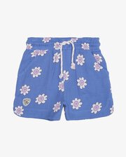The Girl Club Daisy Repeat Muslin Shorts-pants-and-shorts-Bambini