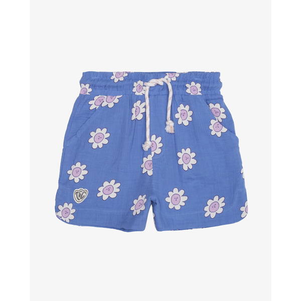 The Girl Club Daisy Repeat Muslin Shorts