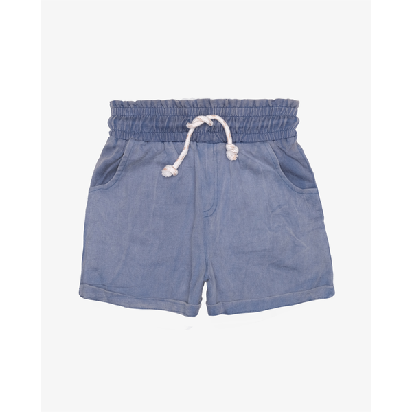 The Girl Club Chambray Denim Shorts