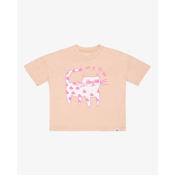 The Girl Club Maddie's Meow Cat Tee