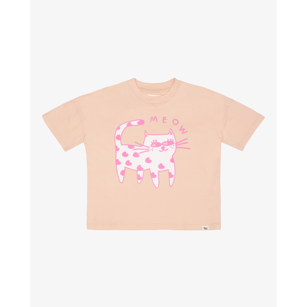 The Girl Club Maddie's Meow Cat Tee