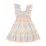 Rock Your Kid Rainbow Plaid Dress