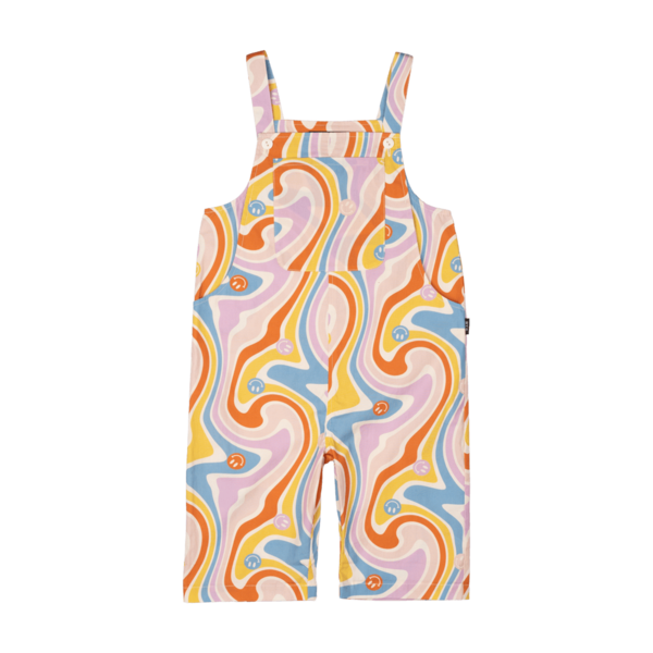 Rock Your Kid Feeling Groovy Overalls