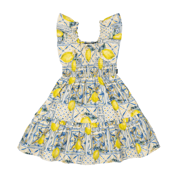 Rock Your Kid Majolica Shirred Dress