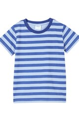 Milky Denim Blue Stripe Tee-tops-Bambini
