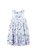 Milky Wisteria Tiered Dress