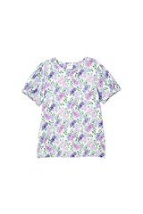 Milky Wisteria Tee-tops-Bambini