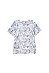 Milky Wisteria Tee-tops-Bambini