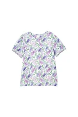Milky Wisteria Tee-tops-Bambini