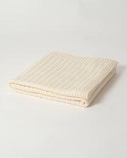 Babu Merino Rib Knit Blanket-sleepwear-and-bedding-Bambini