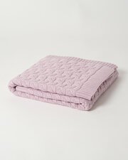 Babu Cable Knit Blanket-sleepwear-and-bedding-Bambini