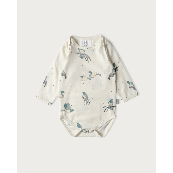 Babu Cotton Bodysuit Native Forest